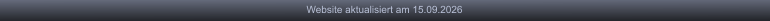 Website aktualisiert am 15.09.2026
